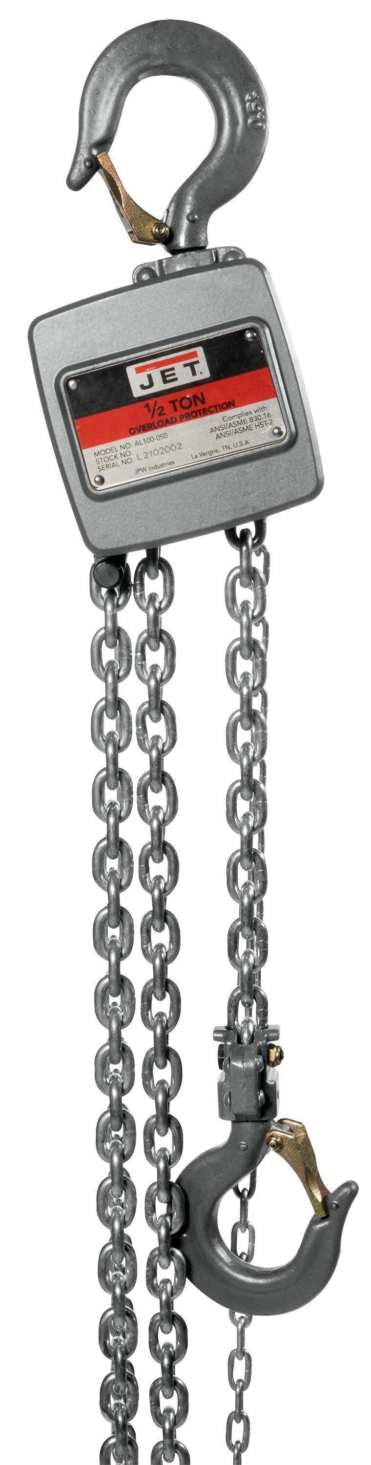 al100 series aluminum chain hoists