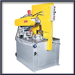 Dry Cutting:  26" Dry Abrasive Oscillating Cutoff Machines