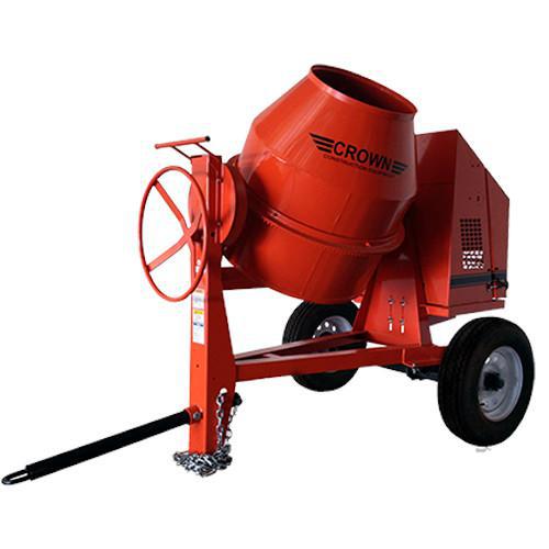 Crown Steel Drum Concrete Mixers