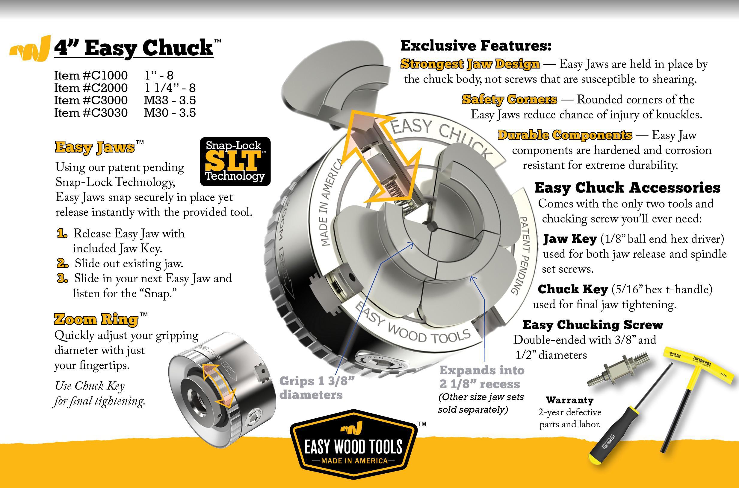 Easy Wood Tools Easy Chuck