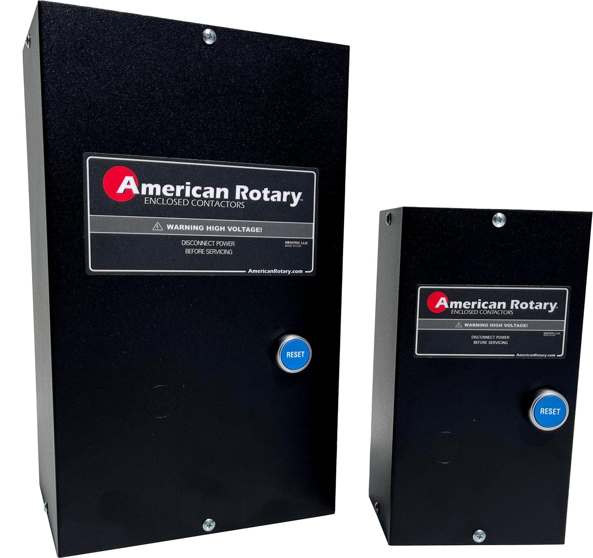 American Rotary Phase Converter Enclosed Contactors