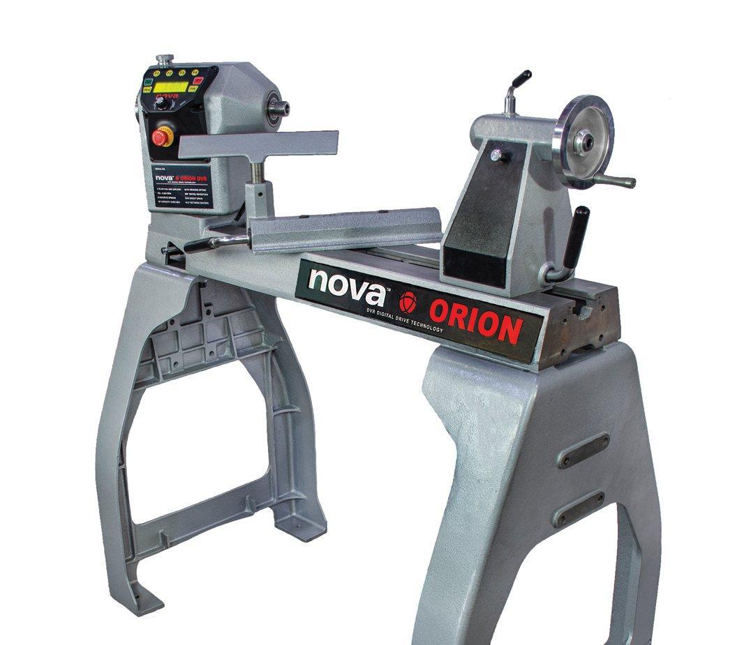 Teknatool NOVA ORION 18 inch DVR Wood Lathes