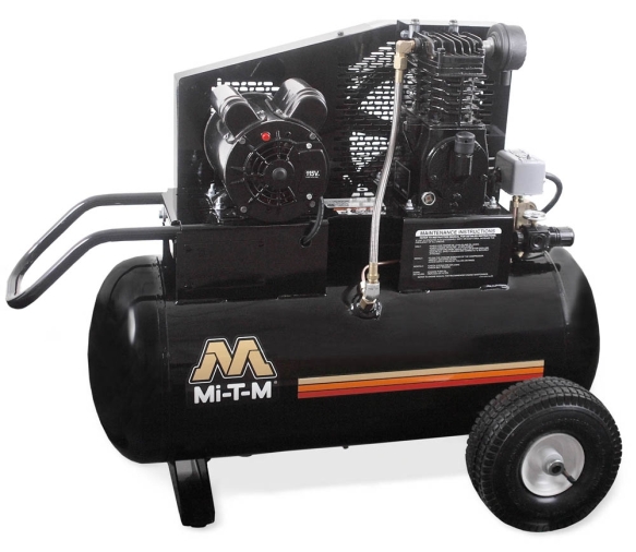 Mi-T-M 20 Gal Electric Two Stage Air Compressor