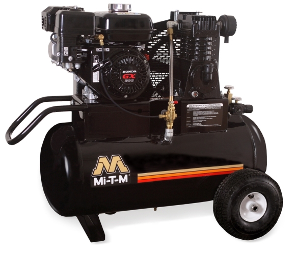 Mi-t-m 20 Gal Gasoline Single Stage Air Compressor