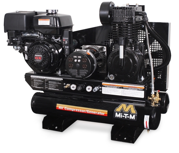 Mi-T-M AG Two Stage Air Compressor Generator